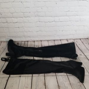 Sexy Thigh High Black Boots